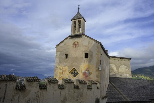Chapel of St Anne, Pr&ouml;sels Castle, Fi&egrave; allo Sciliar, South Tyrol, Italy