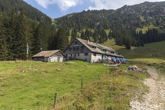 Willersalpe, near Hinterstein, Bad Hindelang, Oberallg&auml;u, Allg&auml;u, Bavaria, Germany
