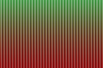 Obraz premium A colorful gradient background with vertical lines transitioning from green at the top to red at the bottom in a smooth ombre effect