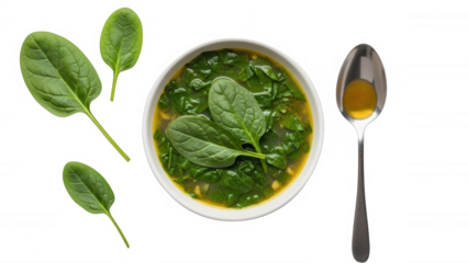 Spinach soup png green soup png healthy food png transparent background image