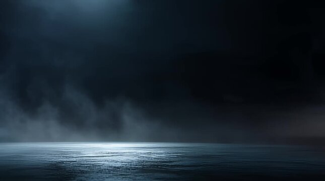Dark Soft Fog Drift Abstract Background 4