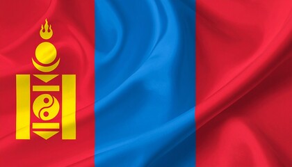 flag of Mongolia  