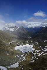 Nature at the M&ouml;lltal Glacier. Landscape in the mountains of Carinthia.
