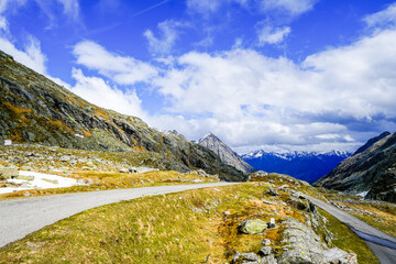 Nature at the M&ouml;lltal Glacier. Landscape in the mountains of Carinthia.
