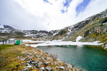 Nature at the M&ouml;lltal Glacier. Landscape in the mountains of Carinthia.
