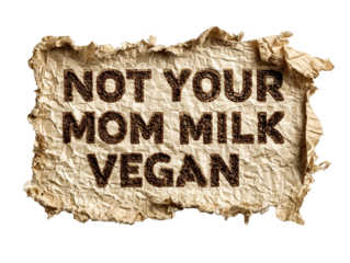 Crumbled Paper With Vegan Message