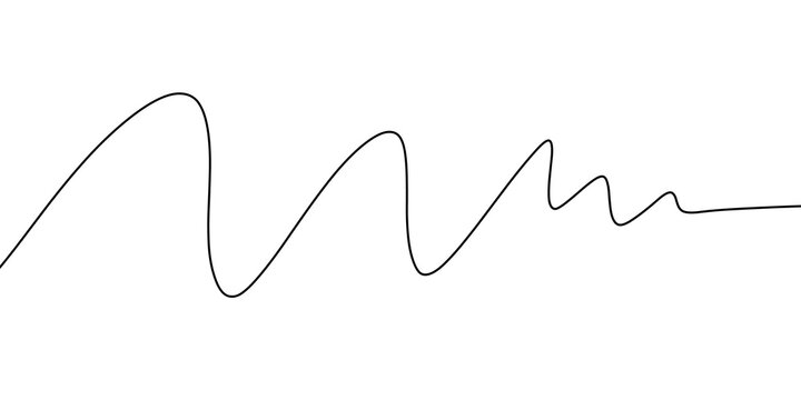 Doodle line art inspired by tangled thread illustration ribbon drawing that can be used for sticker, book, scrapbook, icon, decorative, e.t.c cute with black colo