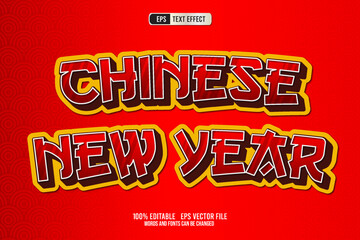 TEXT EFFECT CHINESE NEW YEAR