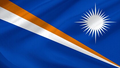 flag of Marshall Islands  