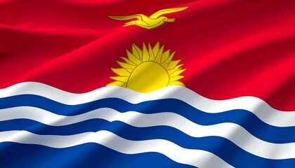 flag of Kiribati  