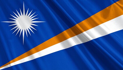 flag of Marshall Islands  