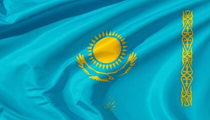 flag of Kazakhstan  