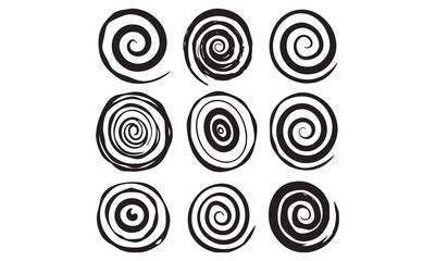 Abstract Swirl and Spiral Graphics for Stock Market Place: Visualizing Market Volatility and Financial Dynamics