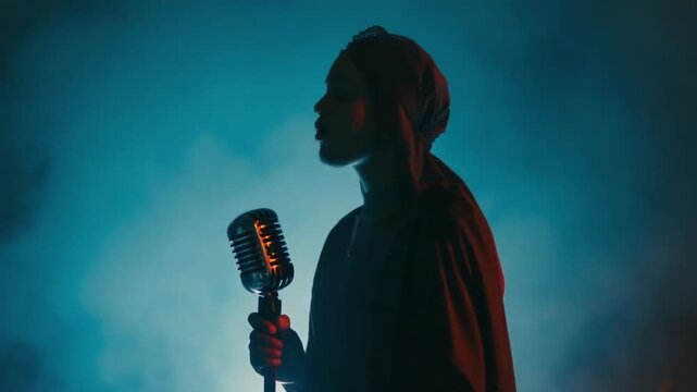 Lyrics from a music video.