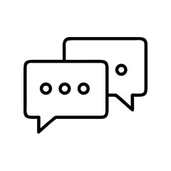 Conversation bubbles for messaging and communication design  