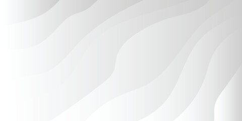Background Gradient white. Line waves. Gray contour texture © Fajar