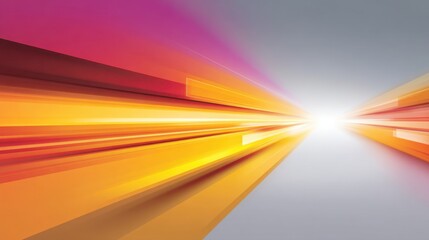 Vibrant Abstract Background with Dynamic Lines in Bright Orange, Pink, and Yellow Gradients for Modern Digital Design and Creative Projects