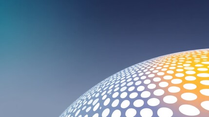 Modern Gradient Background with Circular Pattern Illustrating Depth and Dimension for Abstract Design and Creative Visual Projects