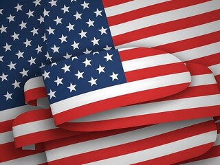 Vibrant abstract pattern of national flag elements symbolizing heritage and unity