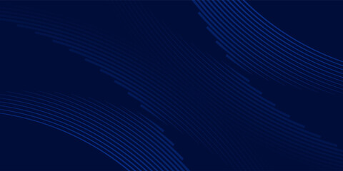 Premium background design with diagonal dark blue lines pattern. Vector horizontal template for digital luxury business banner