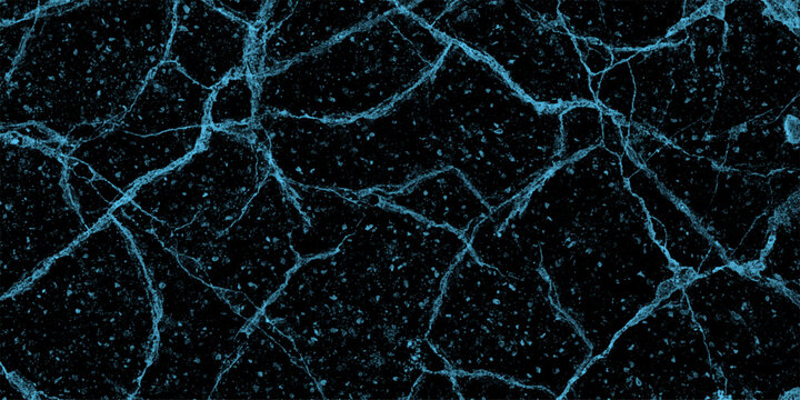 Abstract black background, interesting structure pattern on black, liquid web vector illustration. Old cracked claystone texture, earth tone palette, natural crack network, macro sharp. 