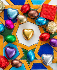 Ramadan Background Concept, Ramadan Candies Background Photo, &Uuml;sk&uuml;dar Istanbul, Turkiye (Turkey)