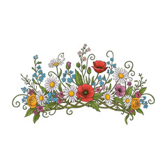 Floral arrangement with spring blossoms, perfect for seasonal decoration and beauty.