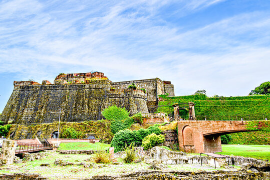 Priamar Fortress is a military fortress located on the coastal hill of Savona, Italy.
