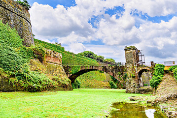 Priamar Fortress is a military fortress located on the coastal hill of Savona, Italy.
