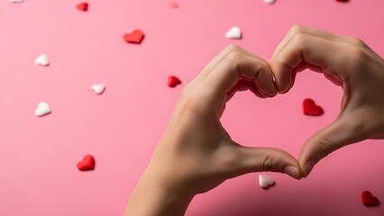 Hands Forming Heart Shape