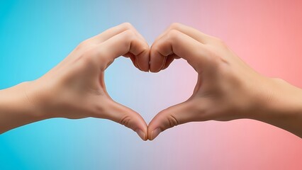 Hands Forming Heart Shape