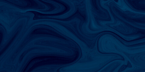 Obraz premium Marble rock texture blue ink pattern liquid swirl paint black dark that is Illustration background. abstract marble texture background design for your business or company. best for Phone Wallpaper .