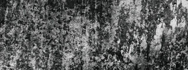 Obraz premium Monochrome Concrete Grunge Background with Heavy Grain and Roughness