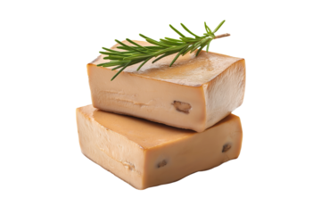 Luxury French Foie Gras Culinary Illustration Isolated on Transparent Background