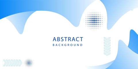 blue geometric background with fluid shapes. great for banner, presentation, poster, web, etc. Suit for bussines, banners