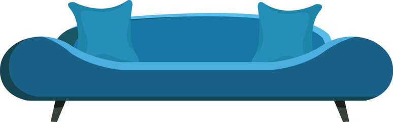 sofa isolated on white background