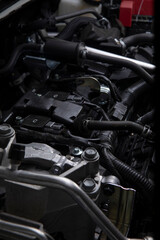 4-cylinder car engine