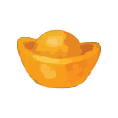 watercolor Chinese New Year decorations