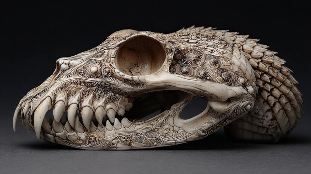 skull of snake