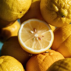 Surreal Lemon Photography with Dynamic Collision
