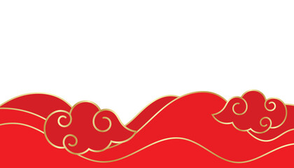 Chinese new year background for banner, flyer, brochure, and presentation layout vector design.