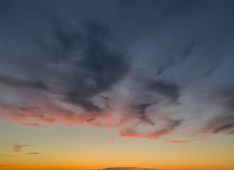 Sky replacement material