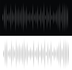 Abstract vertical dots pattern