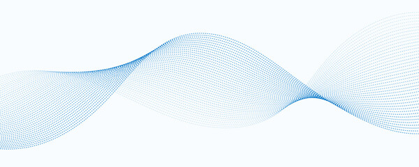 abstract blue wave background