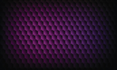 Purple hexagonal pattern
