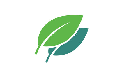 Green Leaves Graphic Illustration Design Element.