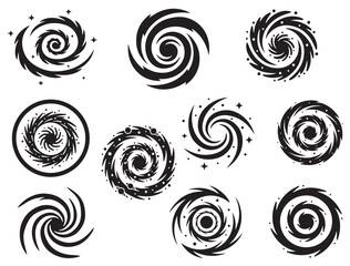 GALAXY ICONS SILHOUETTE