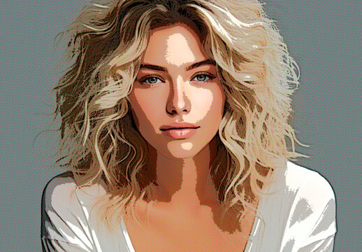 Pop Art Comic Book Photo Effect