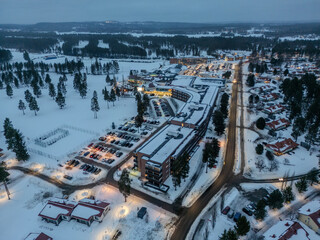 Wintertime in Vuokatti, Sotkamo, Finland