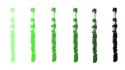 Lush Forest Paint Stroke Brush Set